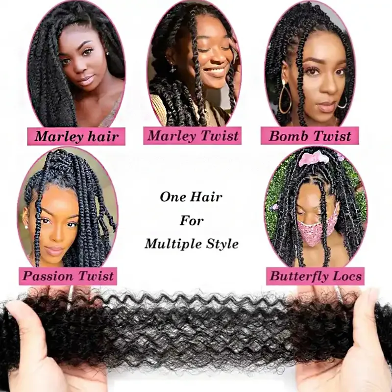 OUTRE X-PRESSION Afro Kinky Twist Braids Extension (16-Inch)