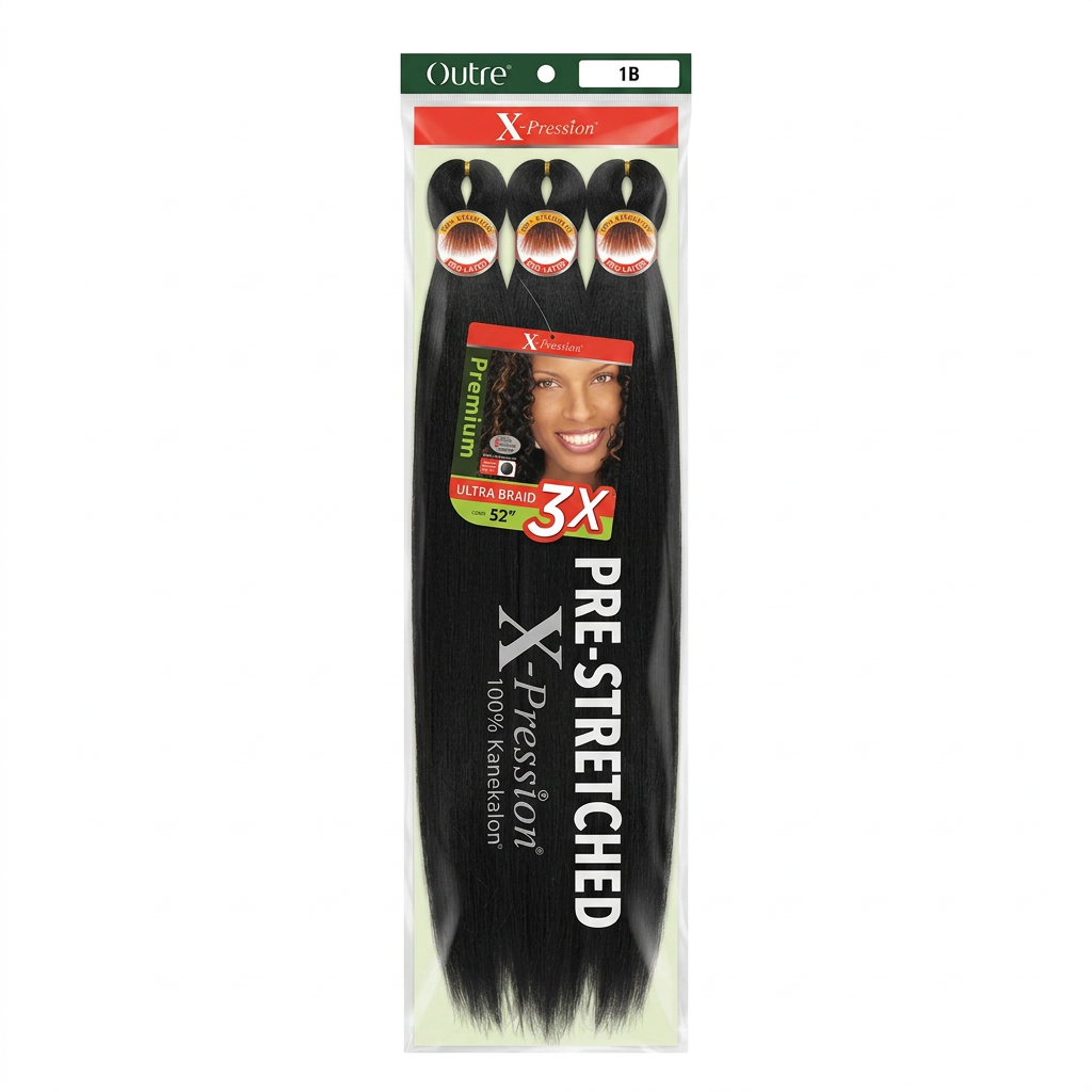 3X OUTRE X-PRESSION Braids Extension (52-Inch)