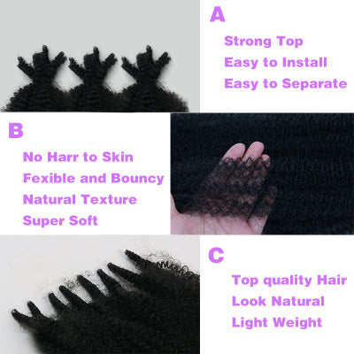 OUTRE X-PRESSION Afro Kinky Twist Braids Extension (24-Inch )