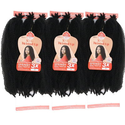 OUTRE X-PRESSION Afro Kinky Twist Braids Extension (24-Inch )