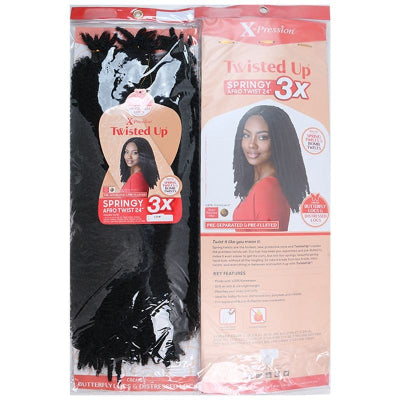 OUTRE X-PRESSION Afro Kinky Twist Braids Extension (24-Inch )