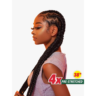 SENSATIONNEL African Collection X-pression Pre-Stretched Braid Extension (38-Inch)