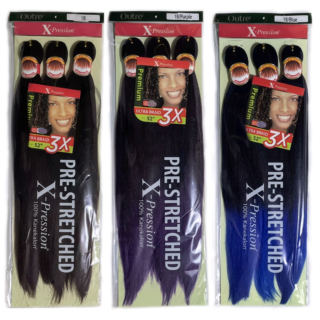 3X OUTRE X-PRESSION Braids Extension (52-Inch)
