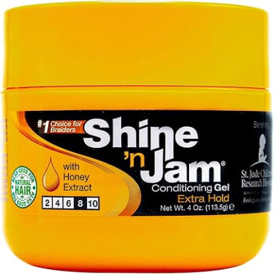 SHINE 'N JAM Edge Control Gel (4oz)