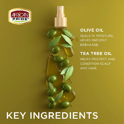 AFRICAN PRIDE Olive Miracle Leave-In Conditioner (12oz)