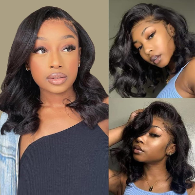 18–Inch Big Body Wave Curly Synthetic Hair Wig (#1B-Natural Black)