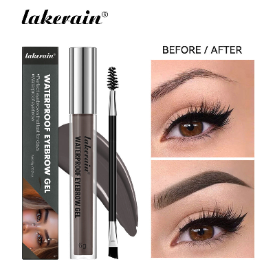 LAKERAIN Waterproof Smudge-resistant Eyebrow Dye Styling Gel (1pc)