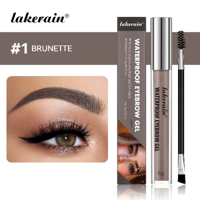 LAKERAIN Waterproof Smudge-resistant Eyebrow Dye Styling Gel (1pc)
