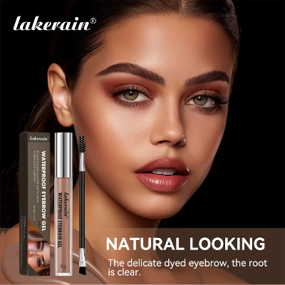 LAKERAIN Waterproof Smudge-resistant Eyebrow Dye Styling Gel (1pc)