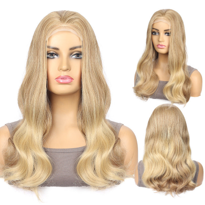 22-Inch Body Wave Synthetic Hair High Temperature Fiber Wig (#T10/15)