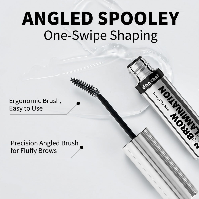 DANCHEL Waterproof-Sweatproof Clear Tinted Eyebrow Shaping and Styling Gel (1pc)