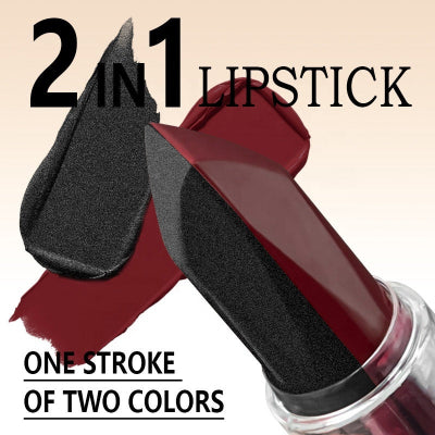 CHOOSE RASME  2-in-1 Waterproof Sweatproof Dual-Color Matte Lipstick (1pc)