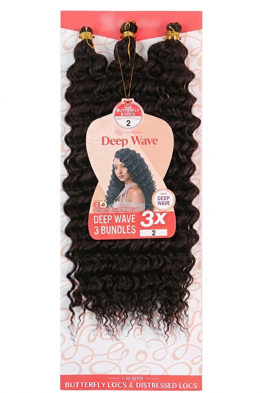 OUTRE X-PRESSION Deep Wave Crochet Braid Extension (24-Inch)