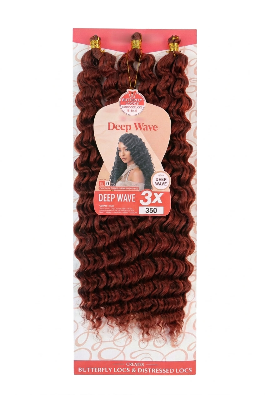 OUTRE X-PRESSION Deep Wave Crochet Braid Extension (24-Inch)
