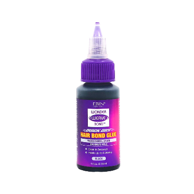 EBIN New York Wonder Weave Bond Hair Bond Glue (Black) 1oz