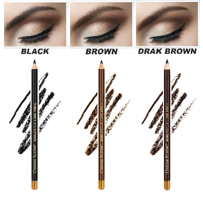 KOHL Waterproof Brow & Lip Liner Pencil with Sharpener Cap (Deepcoffee)