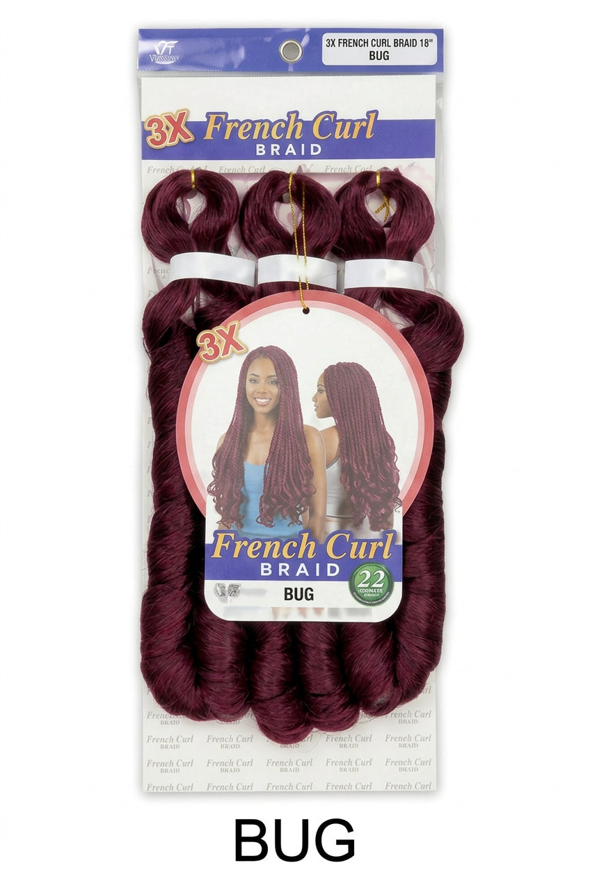 FREETRESS French Curl Braid Extensions (22-Inch)