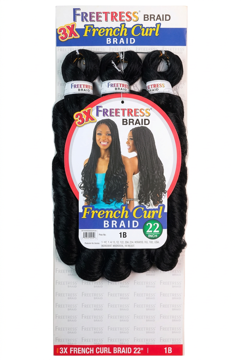 FREETRESS French Curl Braid Extensions (22-Inch)