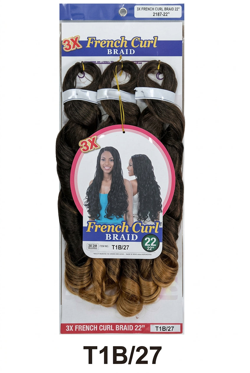 FREETRESS French Curl Braid Extensions (22-Inch)