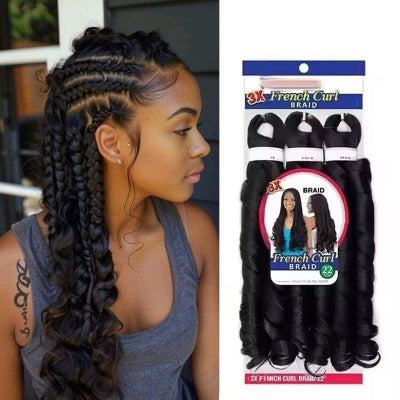 FREETRESS French Curl Braid Extensions (22-Inch)