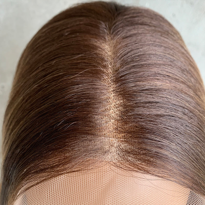 26-Inch Body Wave 80% Human Hair Blend Synthetic Hair Wig (12R27)