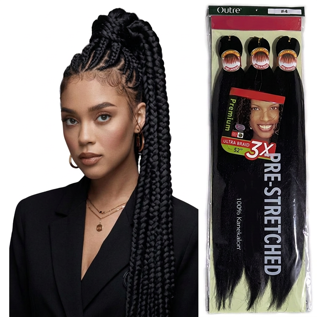3X OUTRE X-PRESSION Braids Extension (52-Inch)