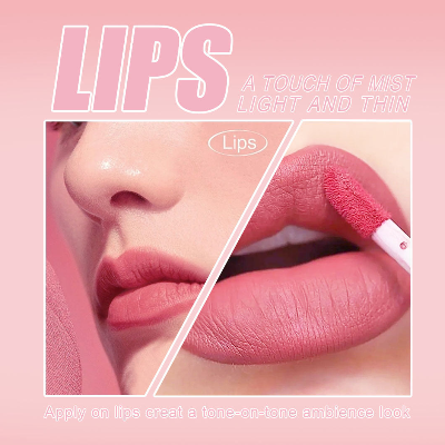 MIRSIST Waterproof High Pigmented Matte Lip Gloss (3pcs)