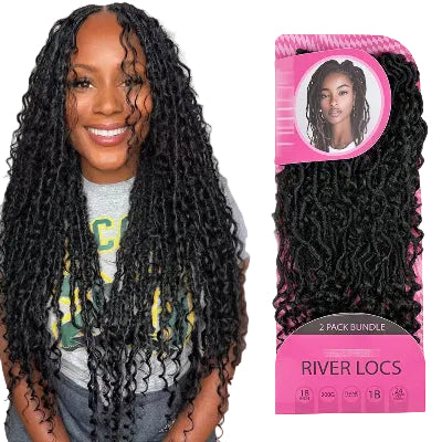 SOTRU Goddess River Locs Crochet Hair (18-inch)