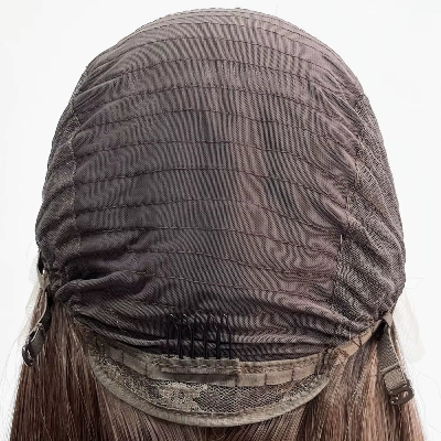 30-Inch Straight Synthetic Hair High Temperature Fiber Wig (#4-Chocolate Brown)