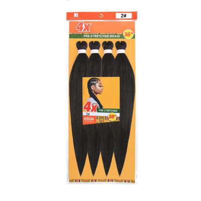 SENSATIONNEL African Collection X-pression Pre-Stretched Braid Extension (38-Inch)