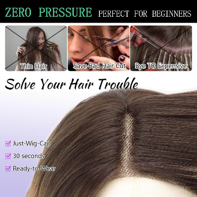 14-Inch Body Wave Synthetic Hair High Temperature Fiber Wig (#R4577)