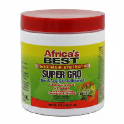 AFRICA'S BEST Maximum Strength Super Gro Hair & Scalp Conditioner, 5.25 oz
