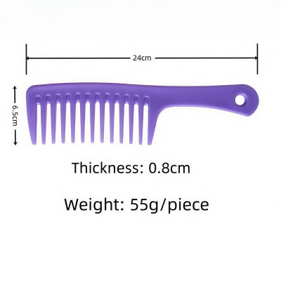 Large Wide Tooth Detangling Comb (1pc)
