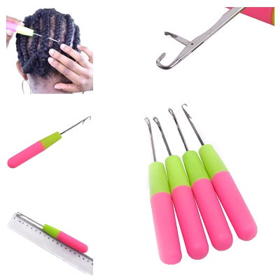 Plastic Hair Knitting Crochet Hook Needles (1pc)