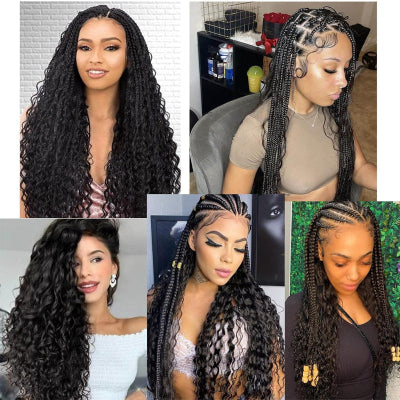 OUTRE X-PRESSION Deep Wave Crochet Braid Extension (24-Inch)