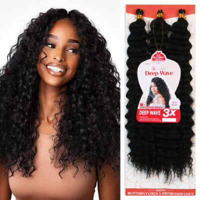 OUTRE X-PRESSION Deep Wave Crochet Braid Extension (24-Inch)