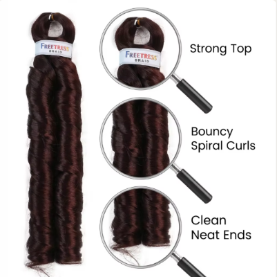 FREETRESS French Curl Braid Extensions (22-Inch)