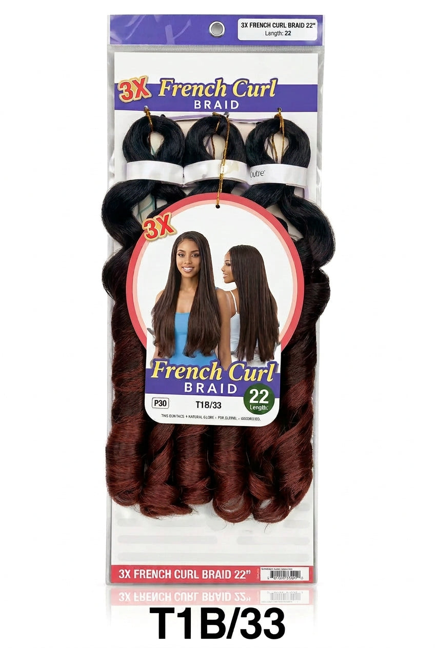 FREETRESS French Curl Braid Extensions (22-Inch)