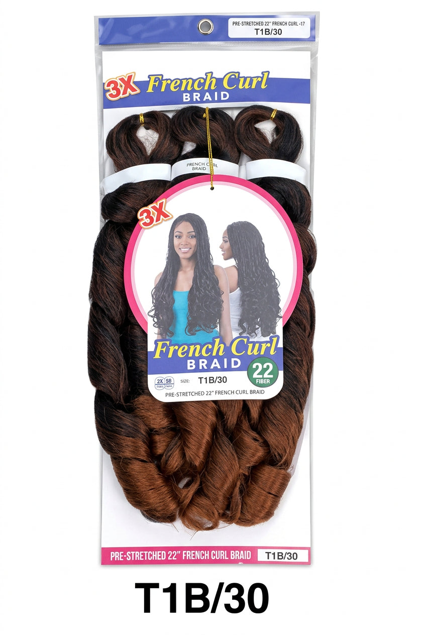 FREETRESS French Curl Braid Extensions (22-Inch)