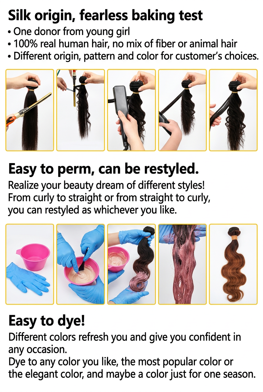 12 14 16 Inch Straight 10A Brazilian Remy 100% Human Hair Bundles (3-Bundles/#1B)