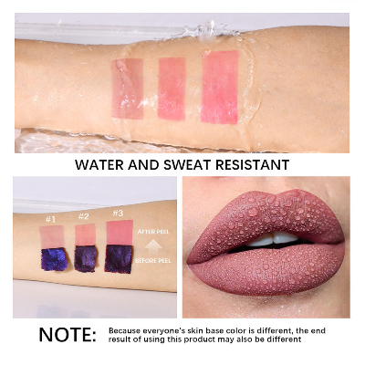 LAKERAIN Silky Peel-Off Moisturizing Lip Plumping Lip Gloss (1pc)
