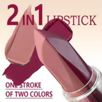 CHOOSE RASME  2-in-1 Waterproof Sweatproof Dual-Color Matte Lipstick (1pc)