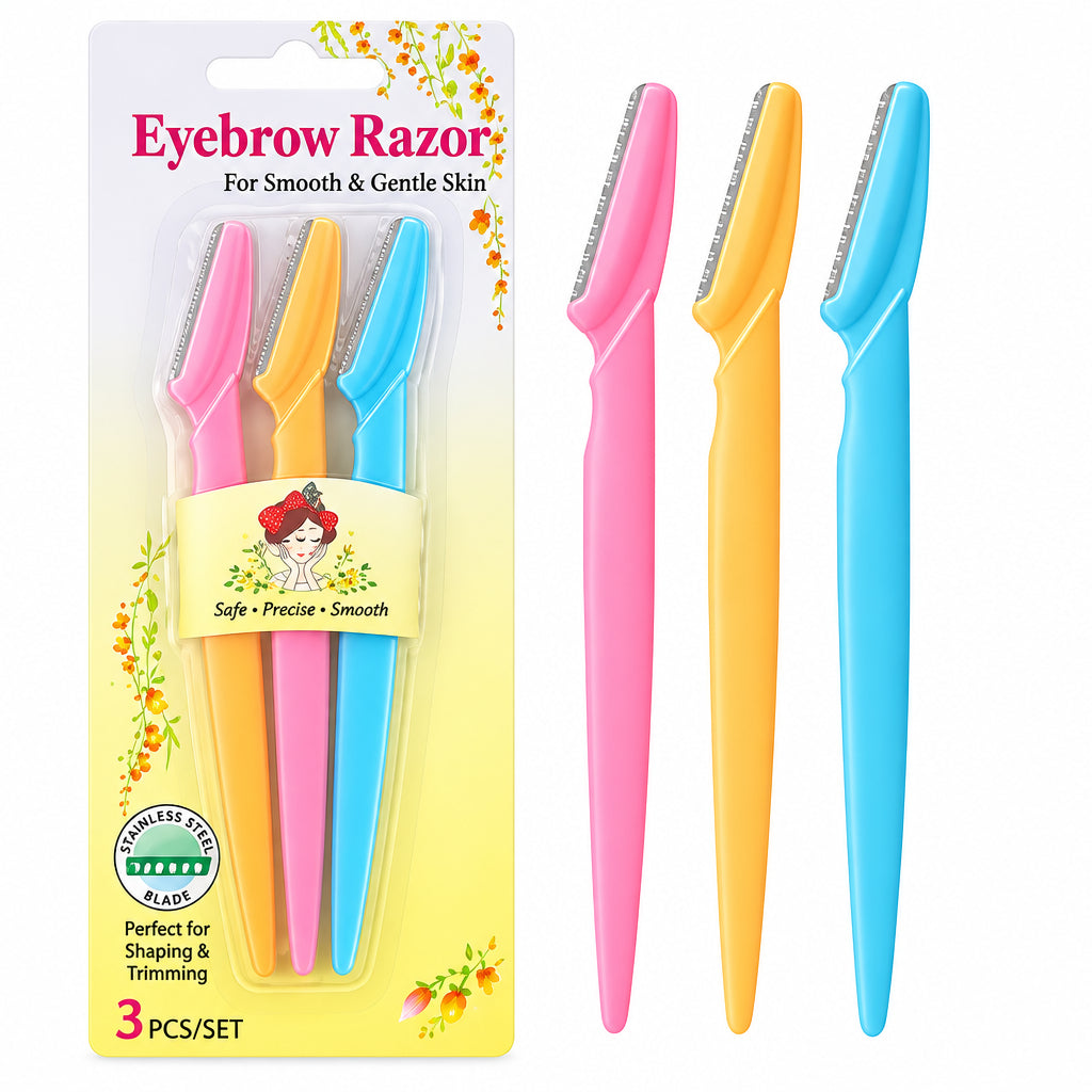3pcs Eyebrow Trimmer