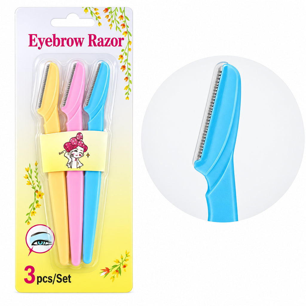 3pcs Eyebrow Trimmer