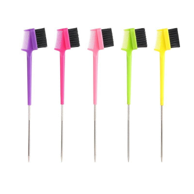 3-in-1 Hair Parting, Edge Control, & Brush Comb (1pc)