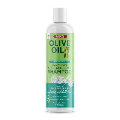 ORS Olive Oil Hair Shampoo Super Hydrating Sulfate-Free (16 Oz)
