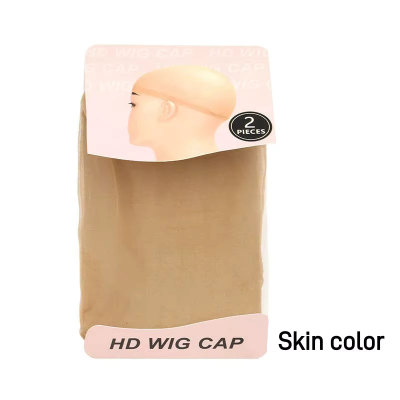 2-Pack Invisible HD Lace Wig Cap (2pcs/Bag)