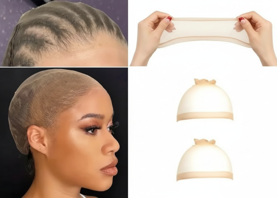 2-Pack Invisible HD Lace Wig Cap (2pcs/Bag)