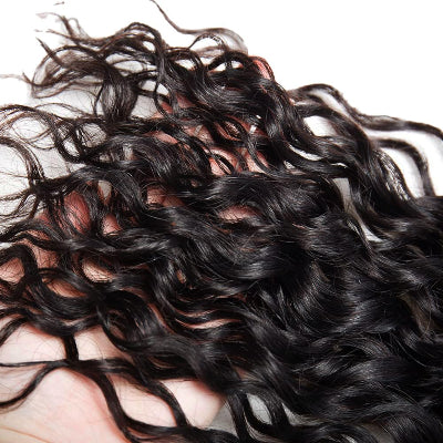 20-Inch Water Wave Synthetic Hair Bundles (3-Bundles /#1B)